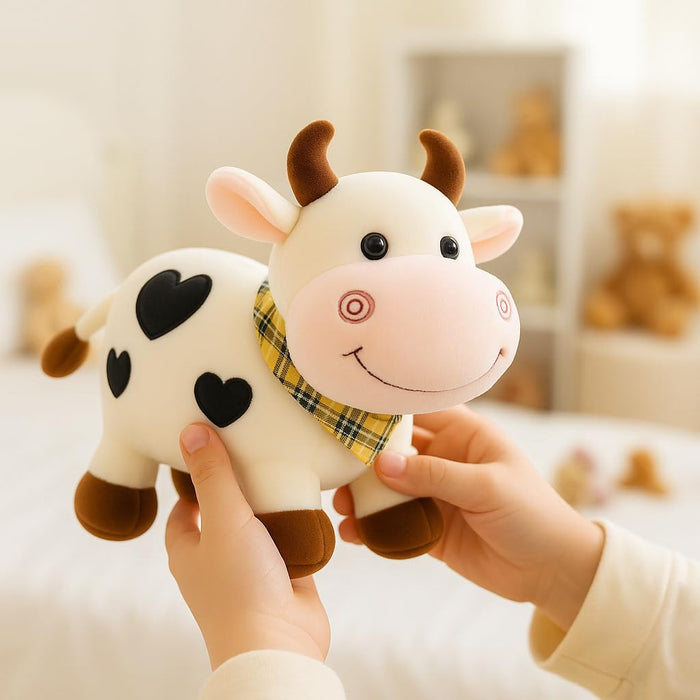 Babique Cow Tremp Plush Soft Toy Cute Kids Animal Home Decor Boys/Girls (Pack of 1)(30 cm)