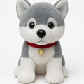 Cute Husky Dog Plush Toy – 30 cm