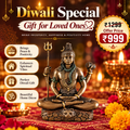 CraftVatika Shiva Shiv Sitting in Padmasana Statue for Car Dashboard Decor Gift